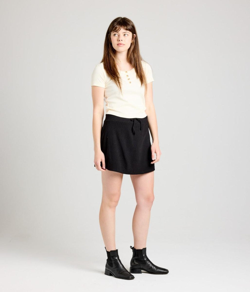 Bree Skort - Black - Skort
