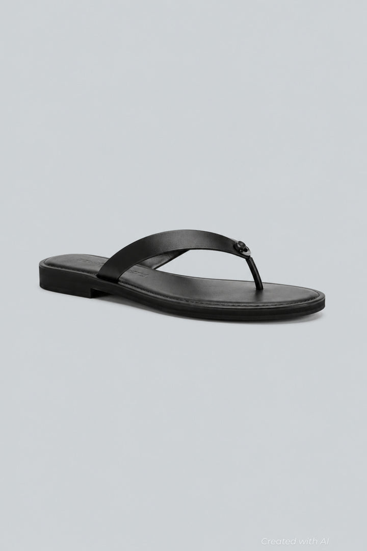 Brianna Flip Flop Women’s Shoes - Black - 9 - Flip Flop