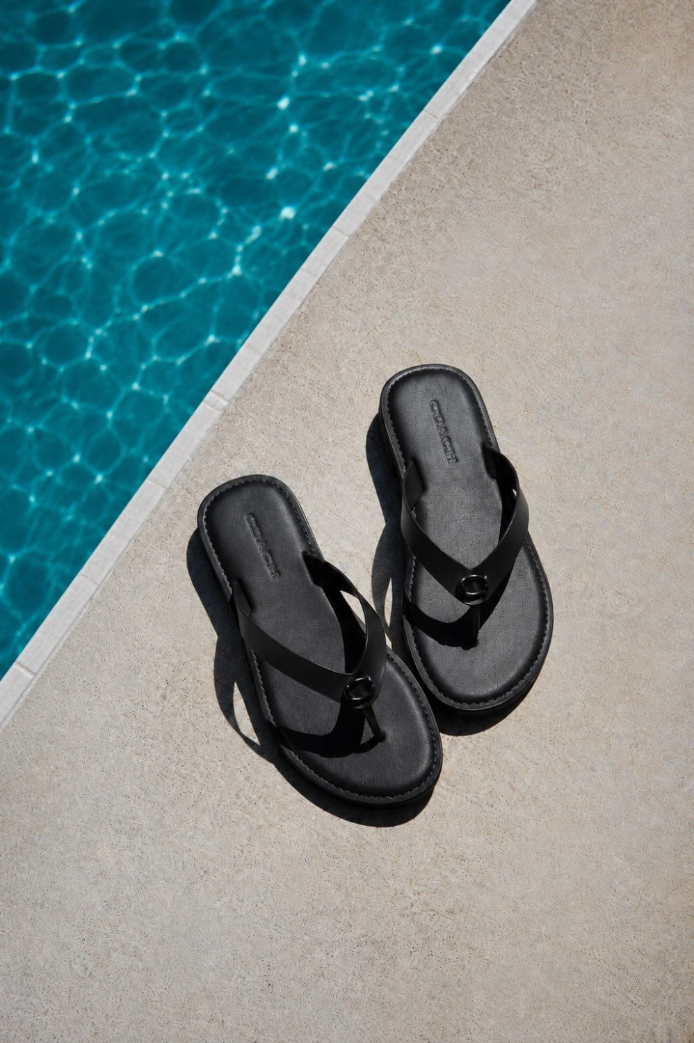 Brianna Flip Flop Women’s Shoes - Black - 9 - Flip Flop