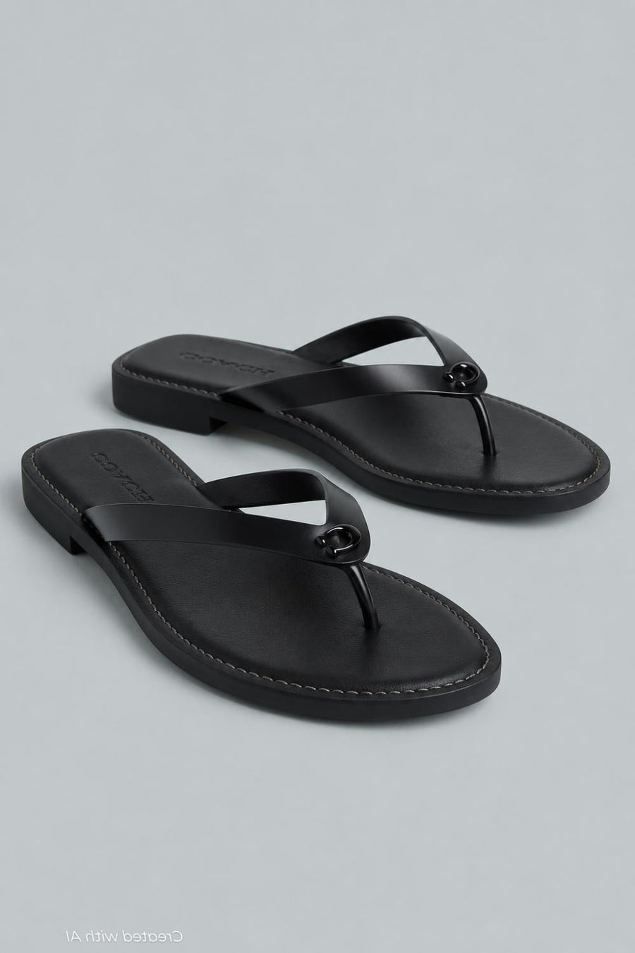 Brianna Flip Flop Women’s Shoes - Black - 9 - Flip Flop