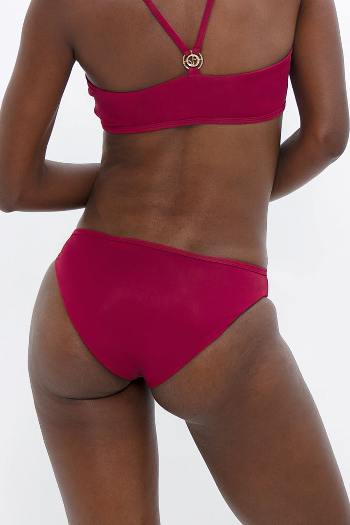 Brisbane Bikini Bottom - Red Coral Swim 1 People 