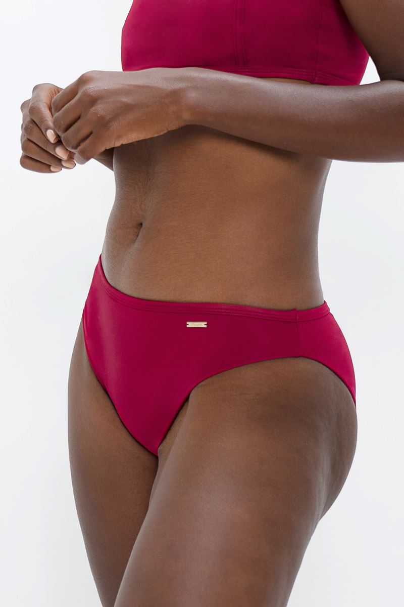 Brisbane Bikini Bottom - Red Coral Swim 1 People 