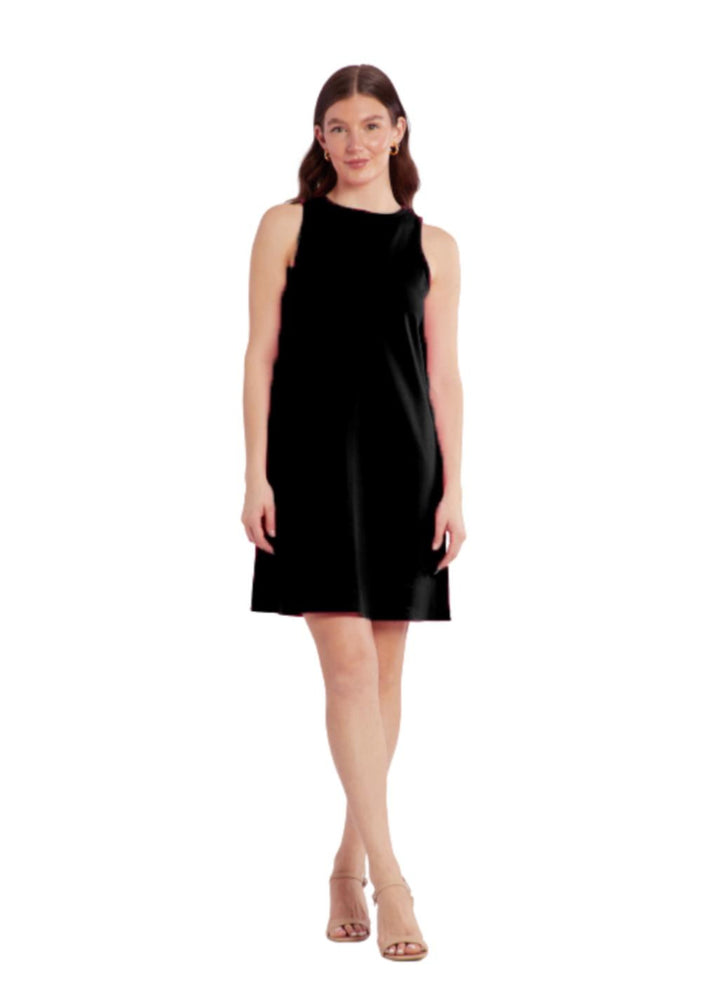 Brooke Knit Dress - Black - Dresses