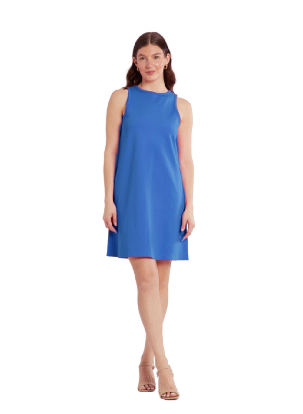 Brooke Knit Dress - French Blue - Dresses