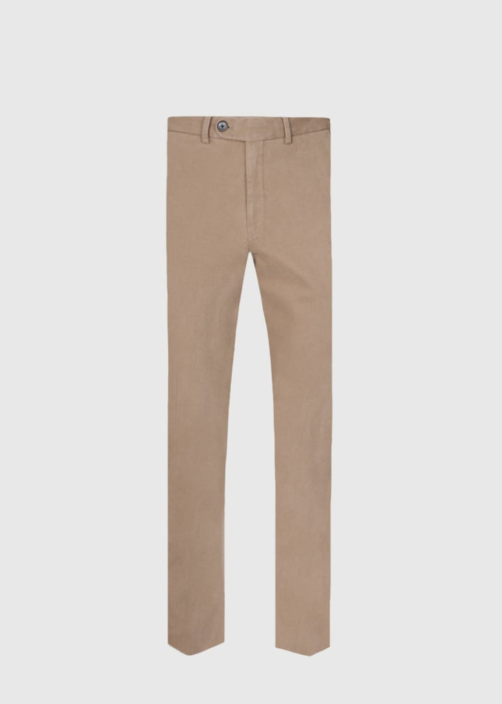 Brushed Newton Trouser - Camel - 32 - Trouser