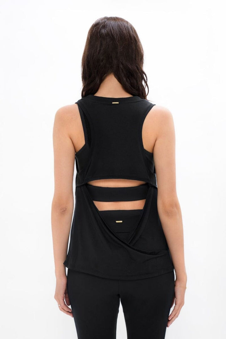 Brussel Tank Top - Black Sand Tops 1 People 