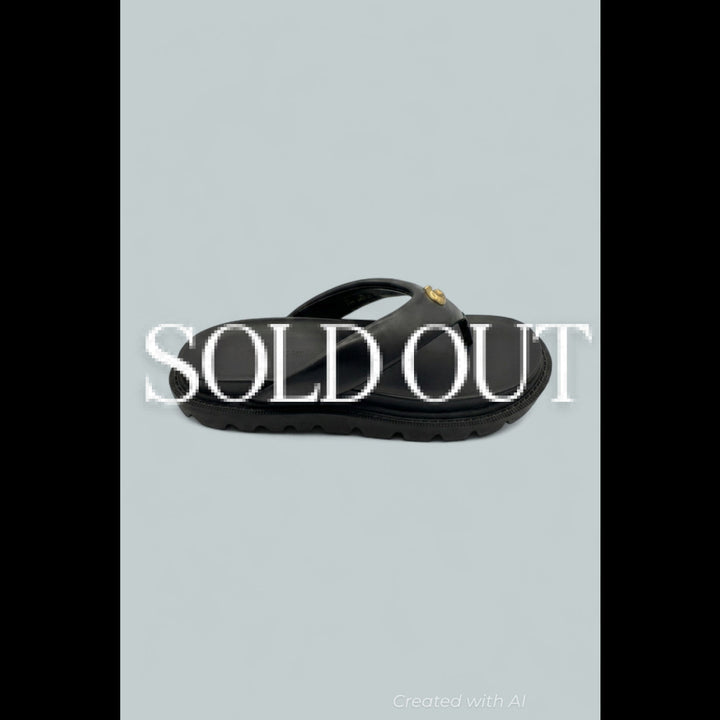 Brynn Lth Flip Thng - Black - 7.5 - Flip Flop