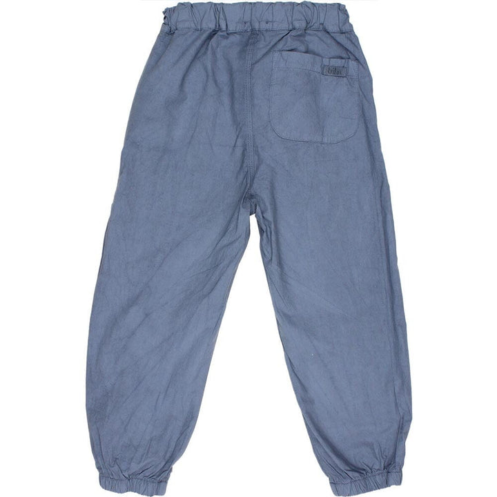 Poplin Joggers with Pockets - Blue