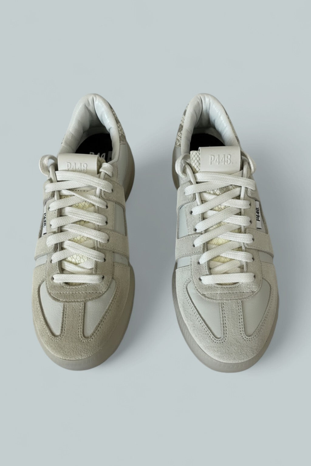 Women's Monza Sneakers - White Silver