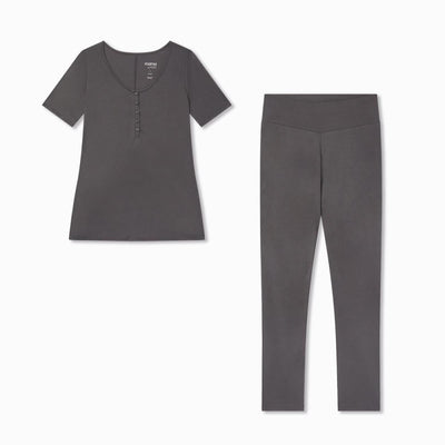 Bump to Baby Pyjamas - Charcoal - Maternity Pajamas