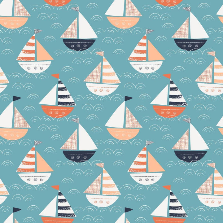 Burp Cloth - Boats - OS - Burp cloth