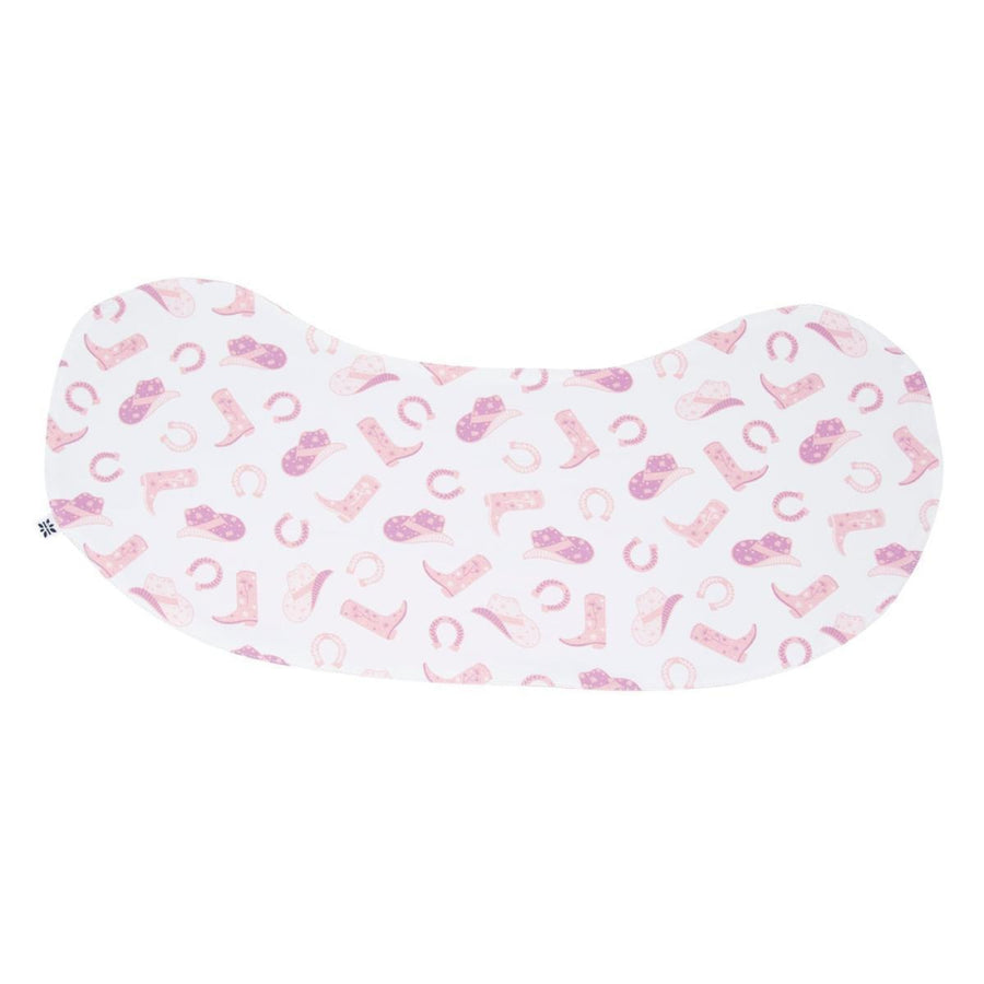 Burp Cloth - Cowgirl Boots - OS - Burp cloth