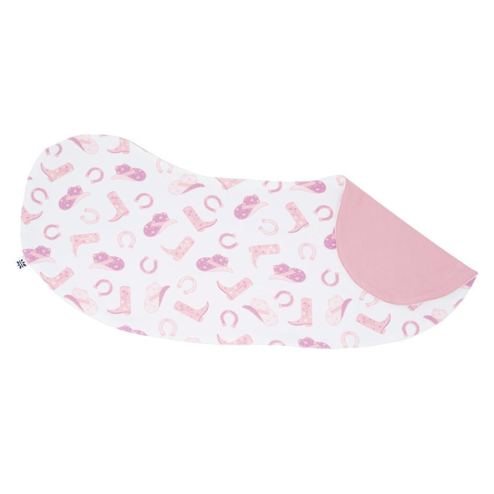 Burp Cloth - Cowgirl Boots - OS - Burp cloth