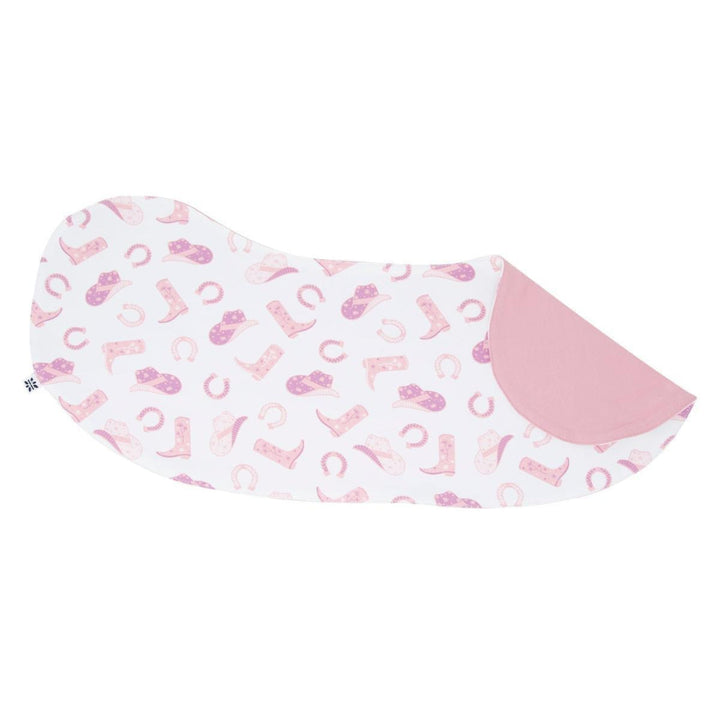 Burp Cloth - Cowgirl Boots - OS - Burp cloth