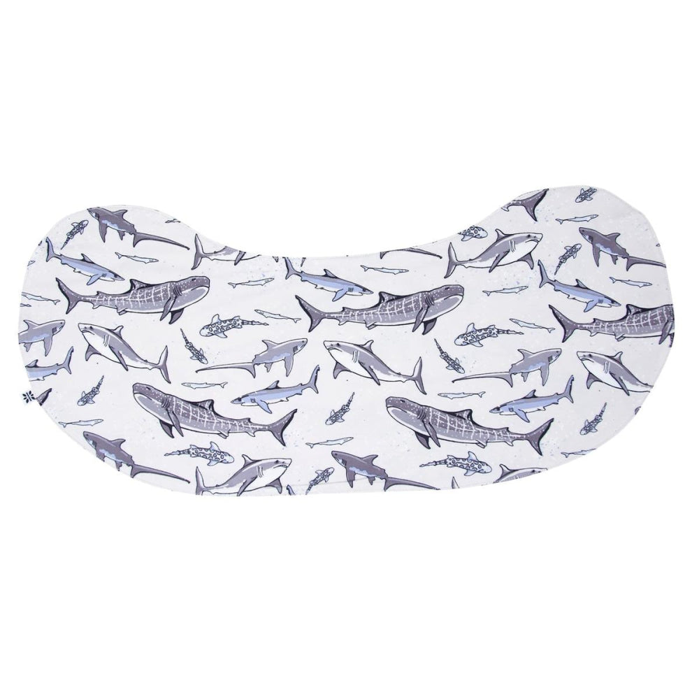 Burp Cloth - Sharks - OS - Burp cloth