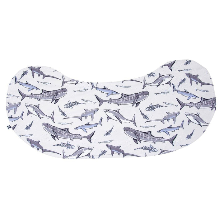 Burp Cloth - Sharks - OS - Burp cloth