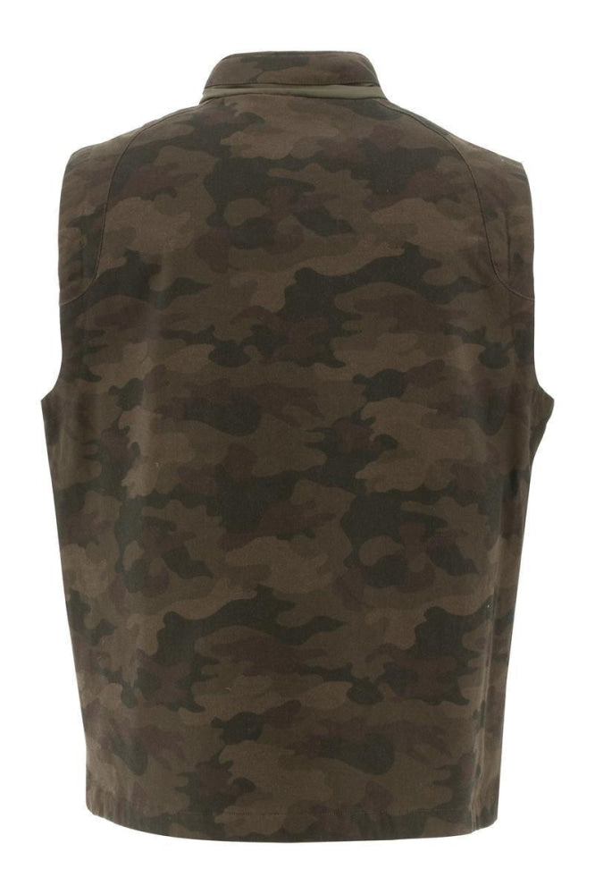 Butte Reversible Vest - Olive Print - Vest
