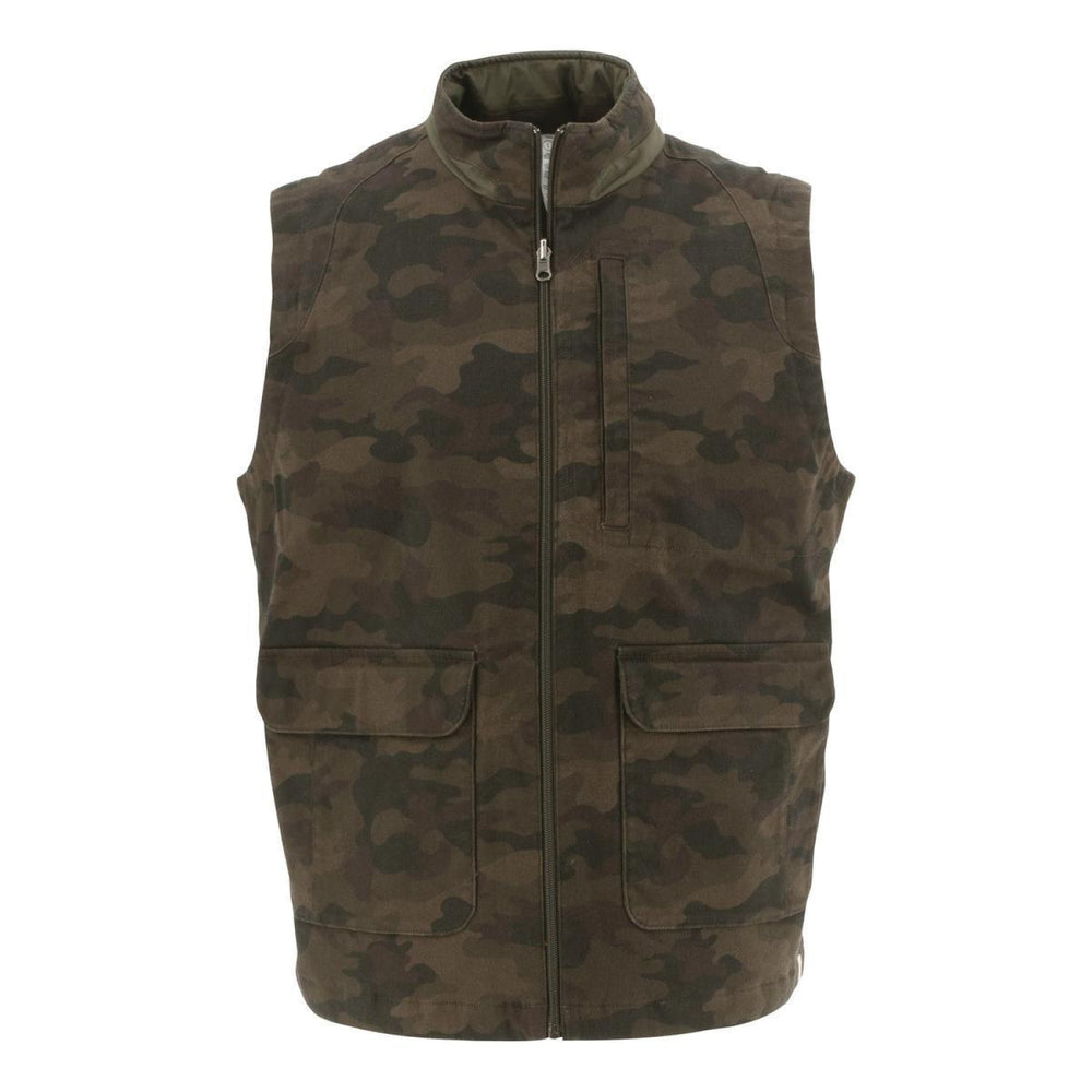Butte Reversible Vest - Olive Print - Vest