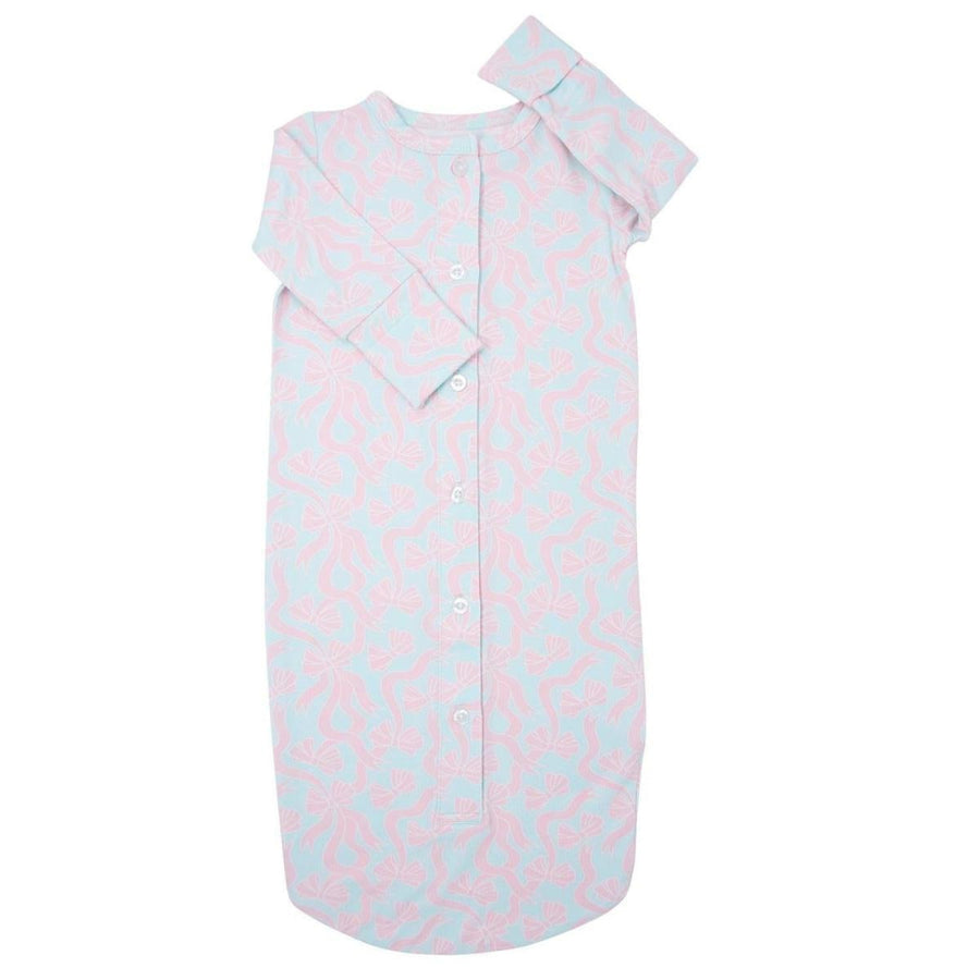 Button Gown - Darling Bows - OS - Nightgown