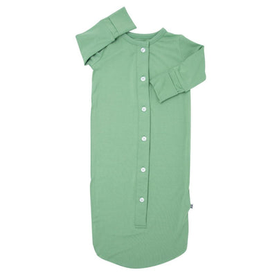 Button Gown - Shale Green - OS - Nightgown
