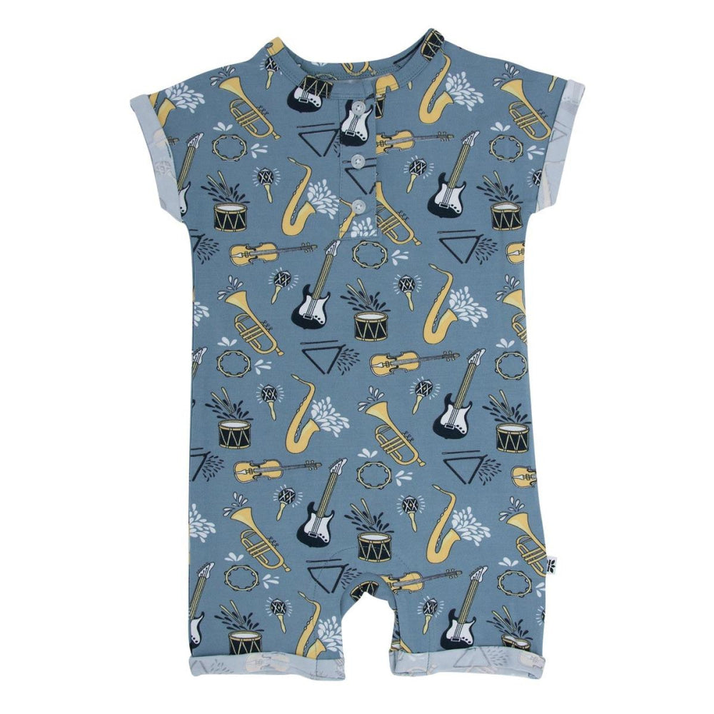 Button Romper - On That Note - Romper