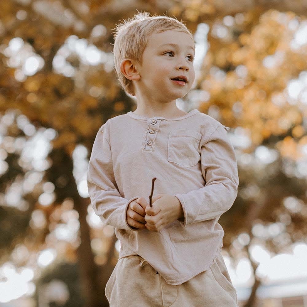 Buzz Henley - Oatmeal - 3m - Shirt