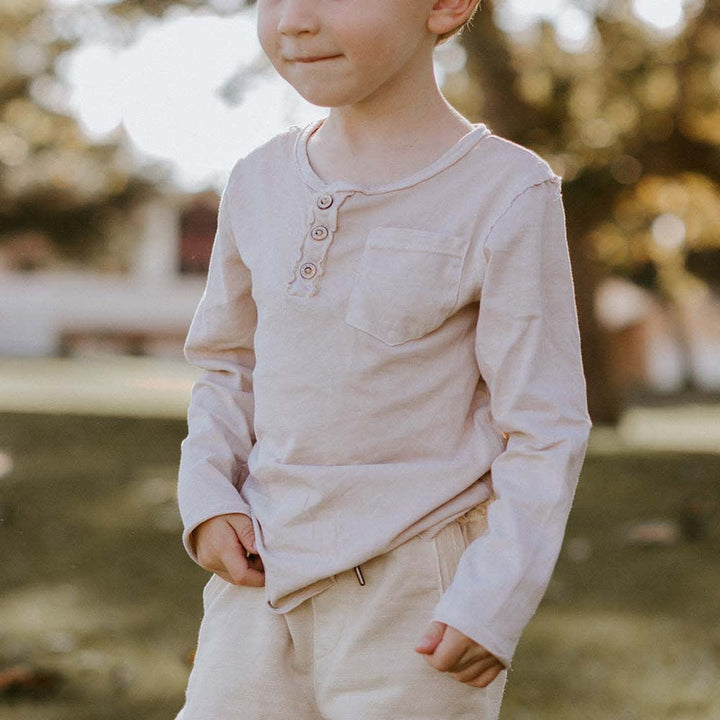 Buzz Henley - Oatmeal - 3m - Shirt