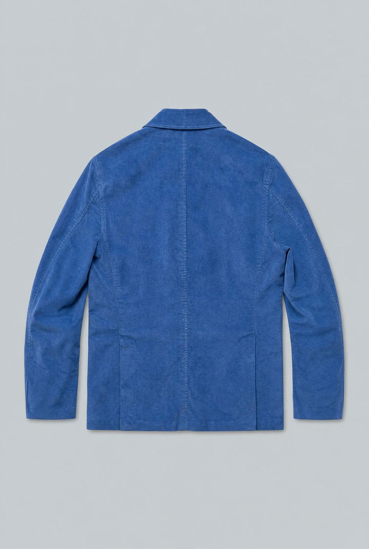Blue Cord Cooper& Harley Suit - Blue