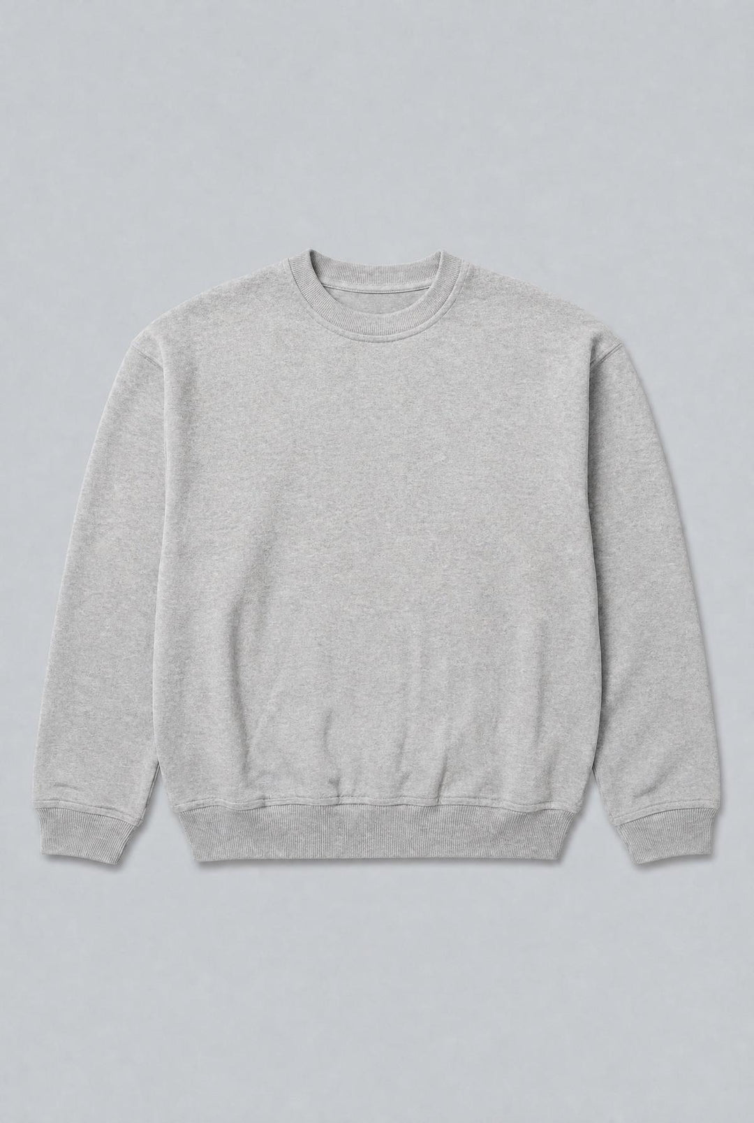 Classic Crew Neck Sweatshirt - Heather Gray