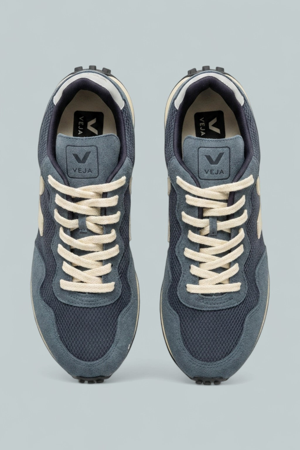 Alveomesh Lace Up Fabric Sneakers - Nautico/Pierre