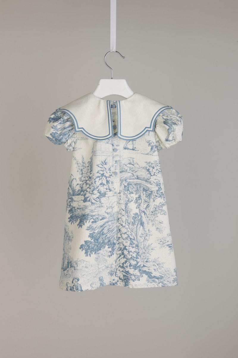 Federica - Light Blue Toile De Youy