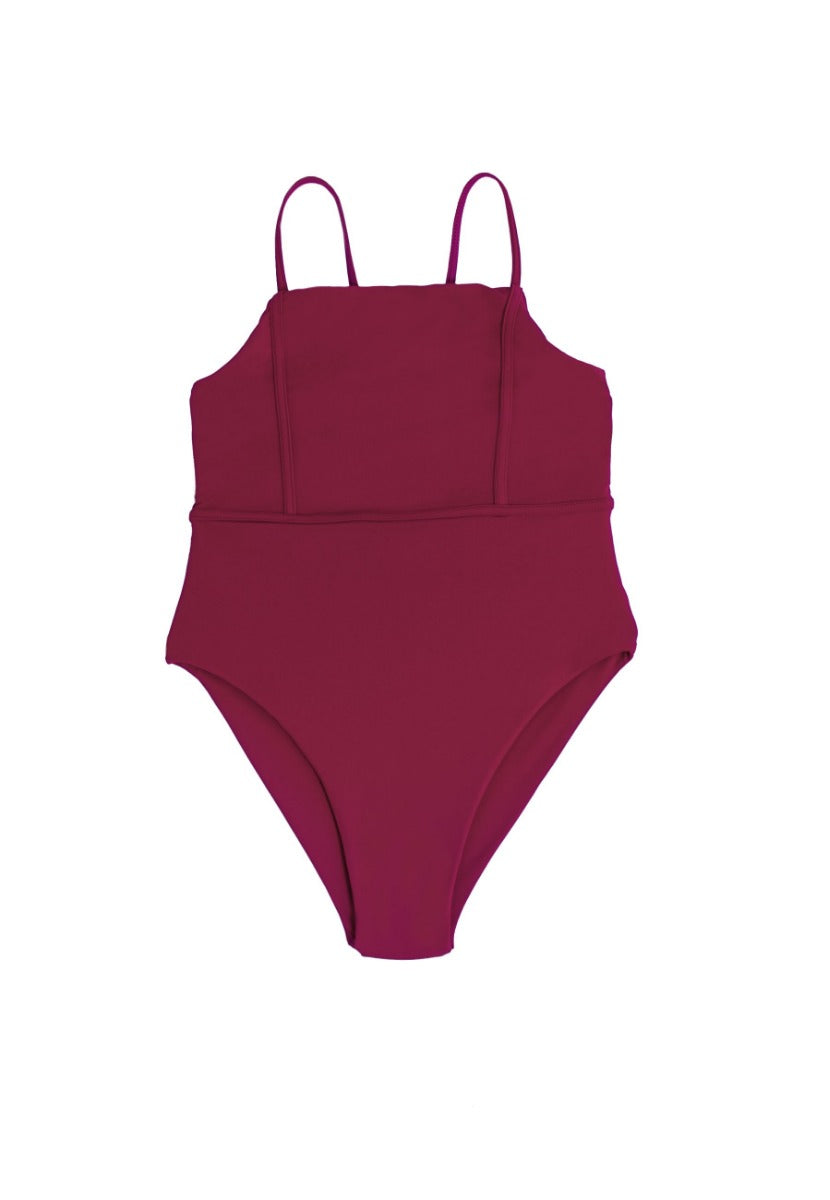 Byron Bay Swimsuit - Red Coral