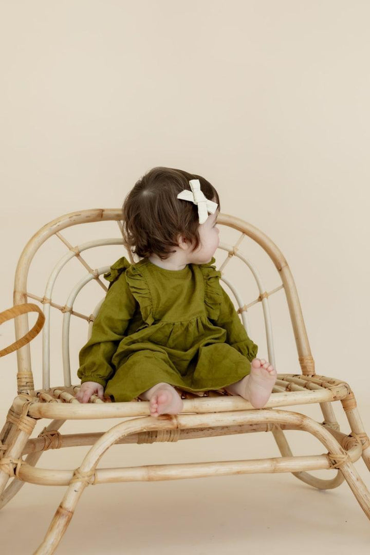 Kimber Long Sleeve Dress - Avocado