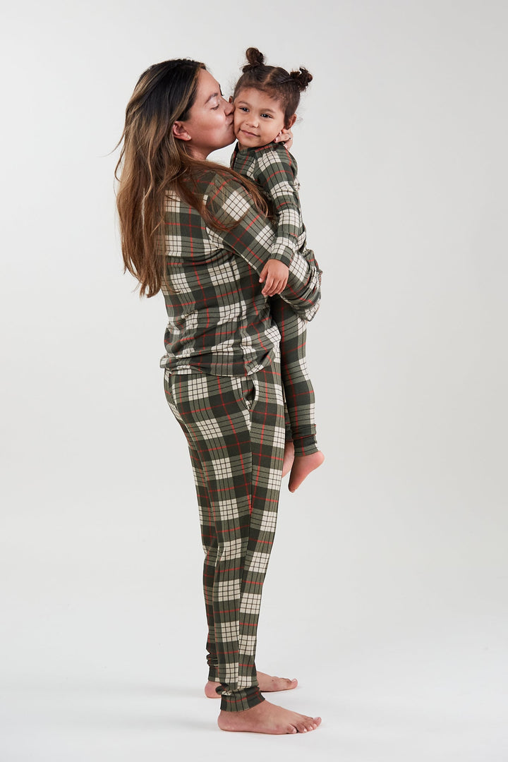 Unisex Lounge Pant - Winter Plaid