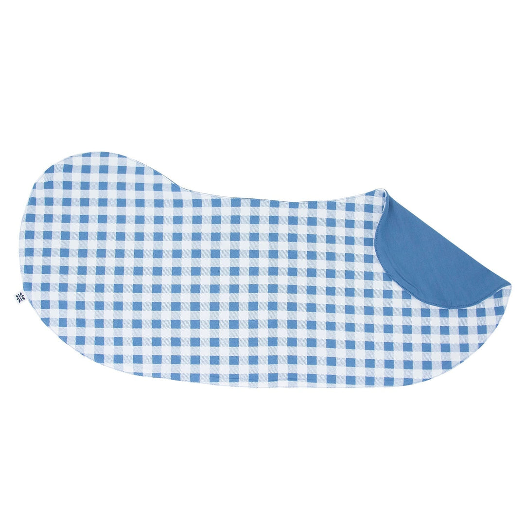 Burp Cloth - Blue Gingham
