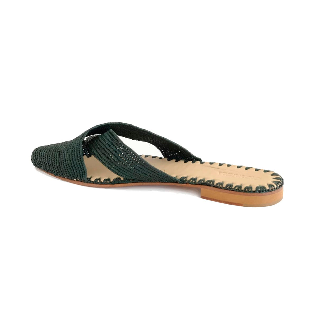 Venus Raffia Mule Hunter