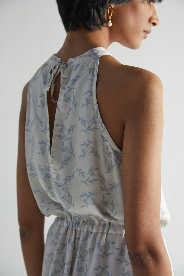Sundazed And Sultry Dress - Blue Orchard