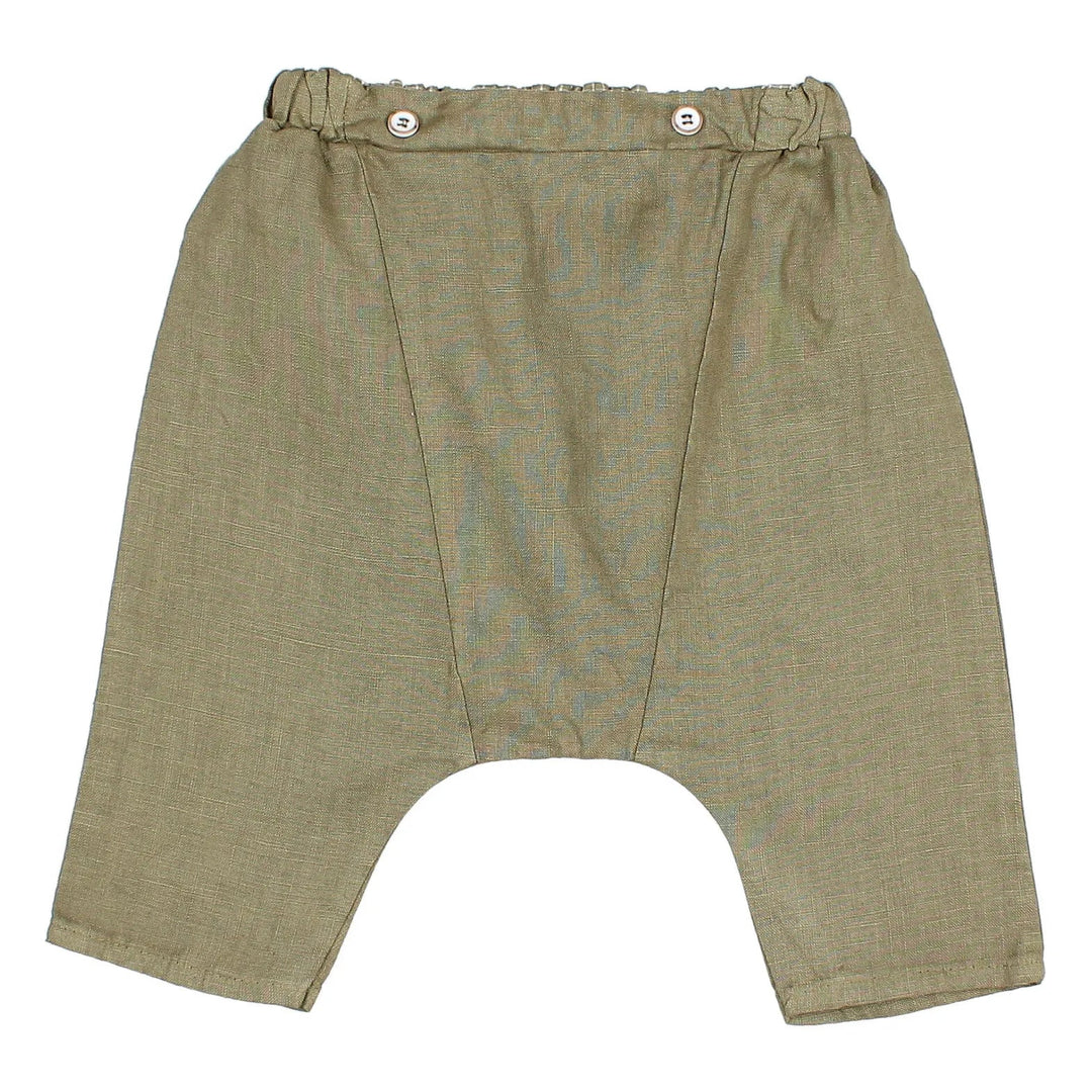 BB Linen Pants - Kaki