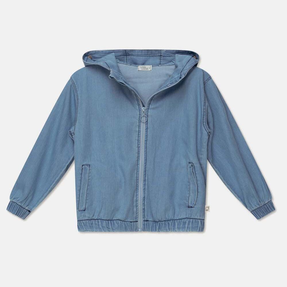 Denim Hooded Jacket Outerwear My Little Cozmo 