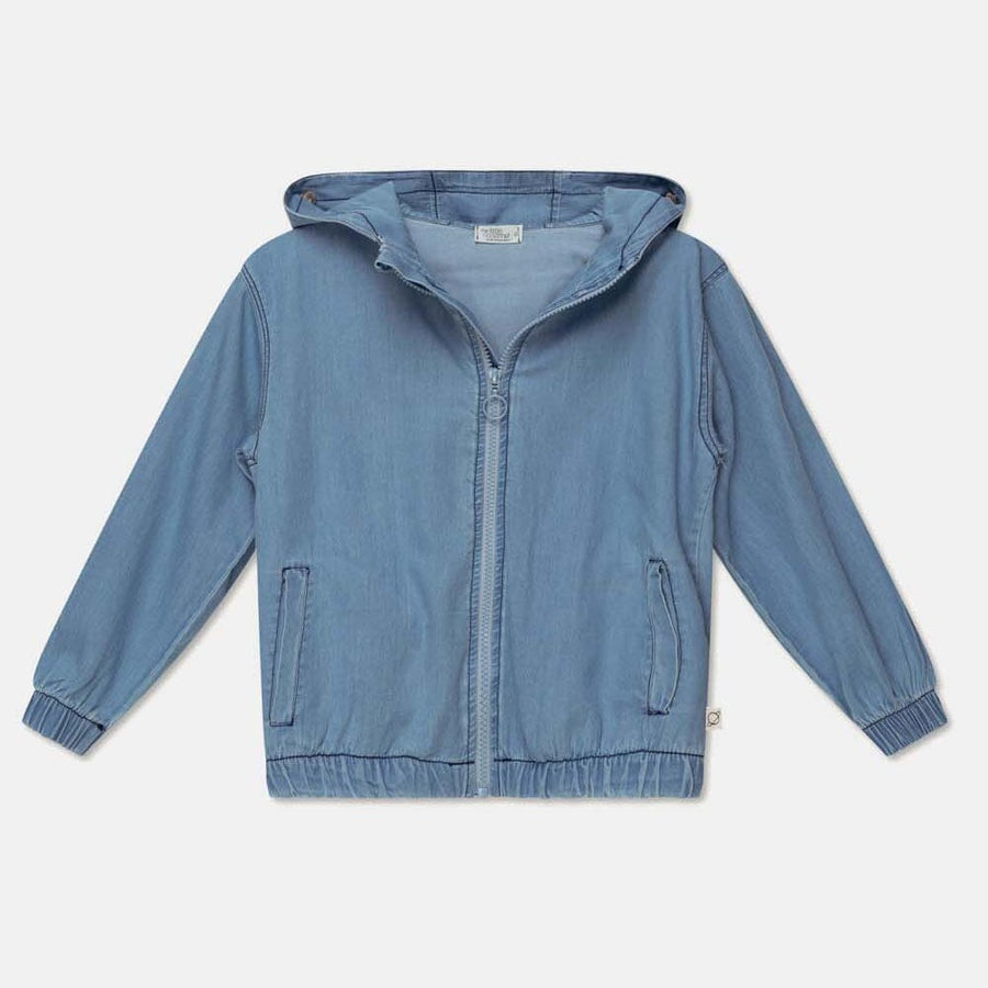 Denim Hooded Jacket Outerwear My Little Cozmo 