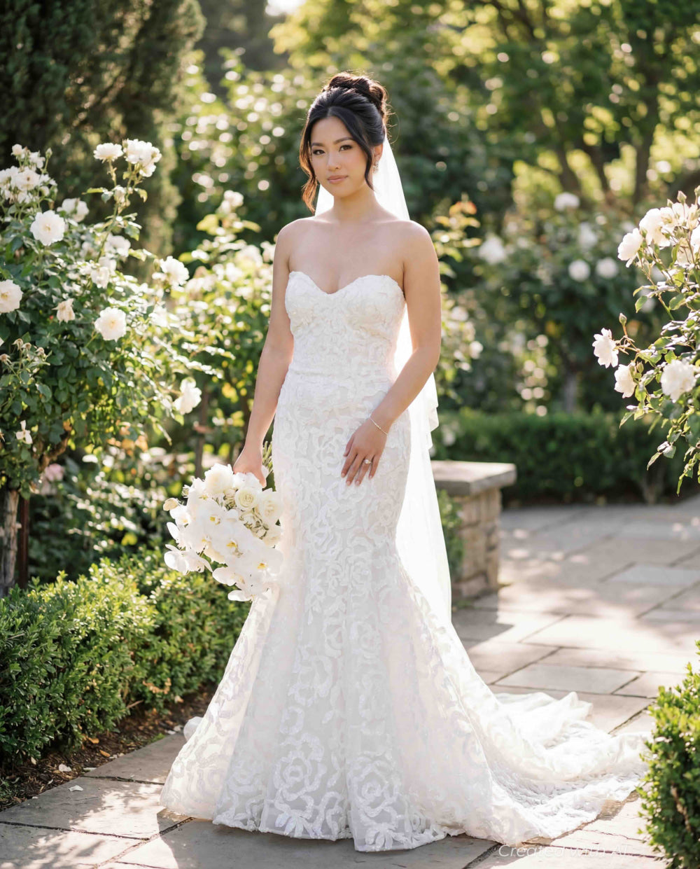 C742 - Ivory - FINAL SALE - 12 - Wedding Dress