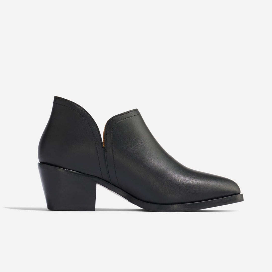 Mia Everyday Ankle Bootie - Black/Black - FINAL SALE