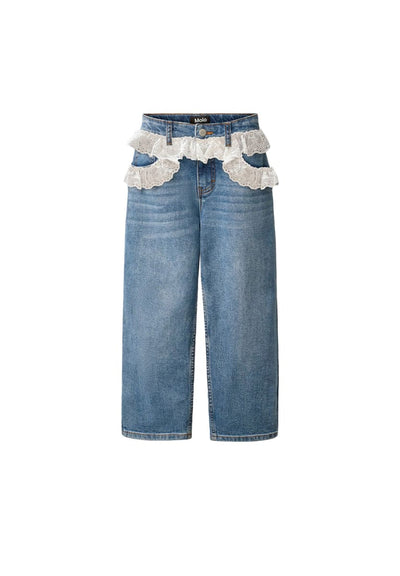Aiden - Lace Denim