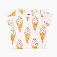 Short Sleeve Crewneck Tee - Rainbow Sprinkles