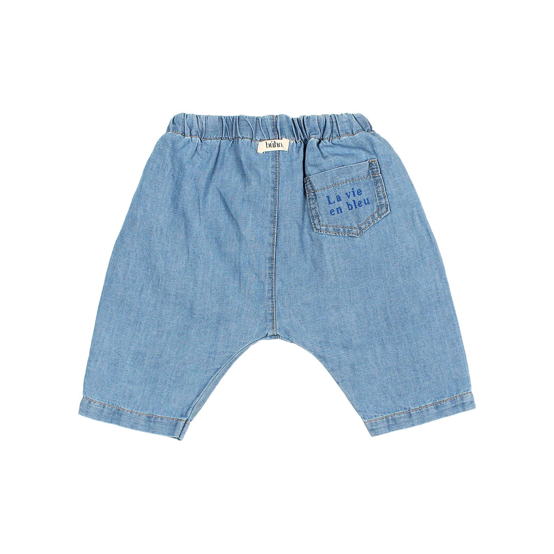 BB Denim Linen Pants - Denim