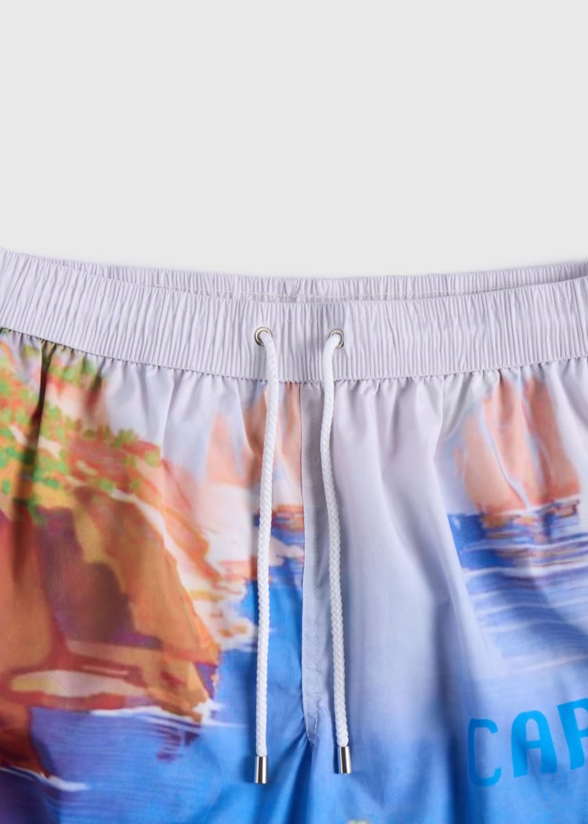 Capri Swim Trunk - Multi