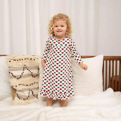 Boho Dress - Holiday Hearts