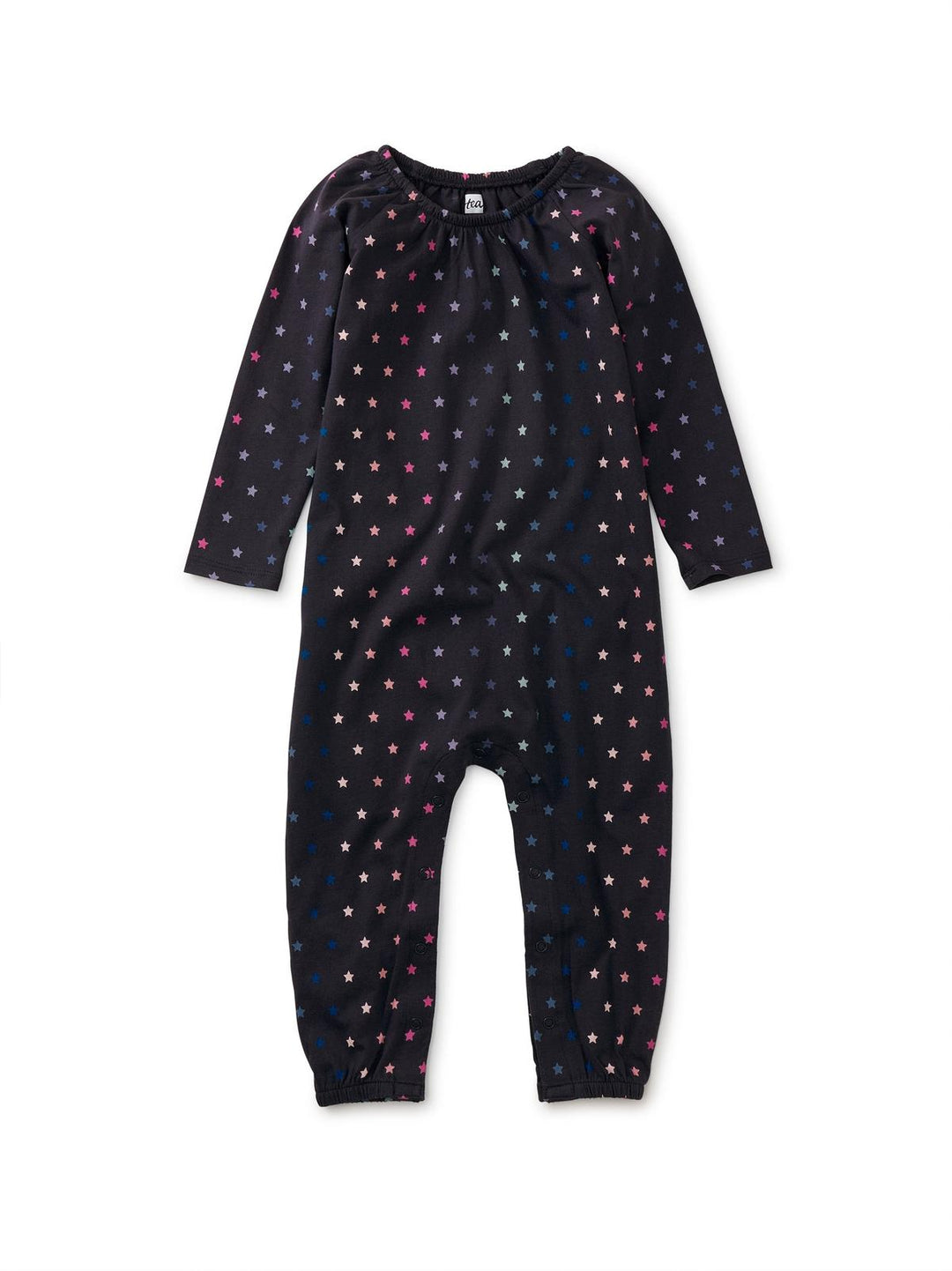 Raglan Baby Romper - Rainbow Stars