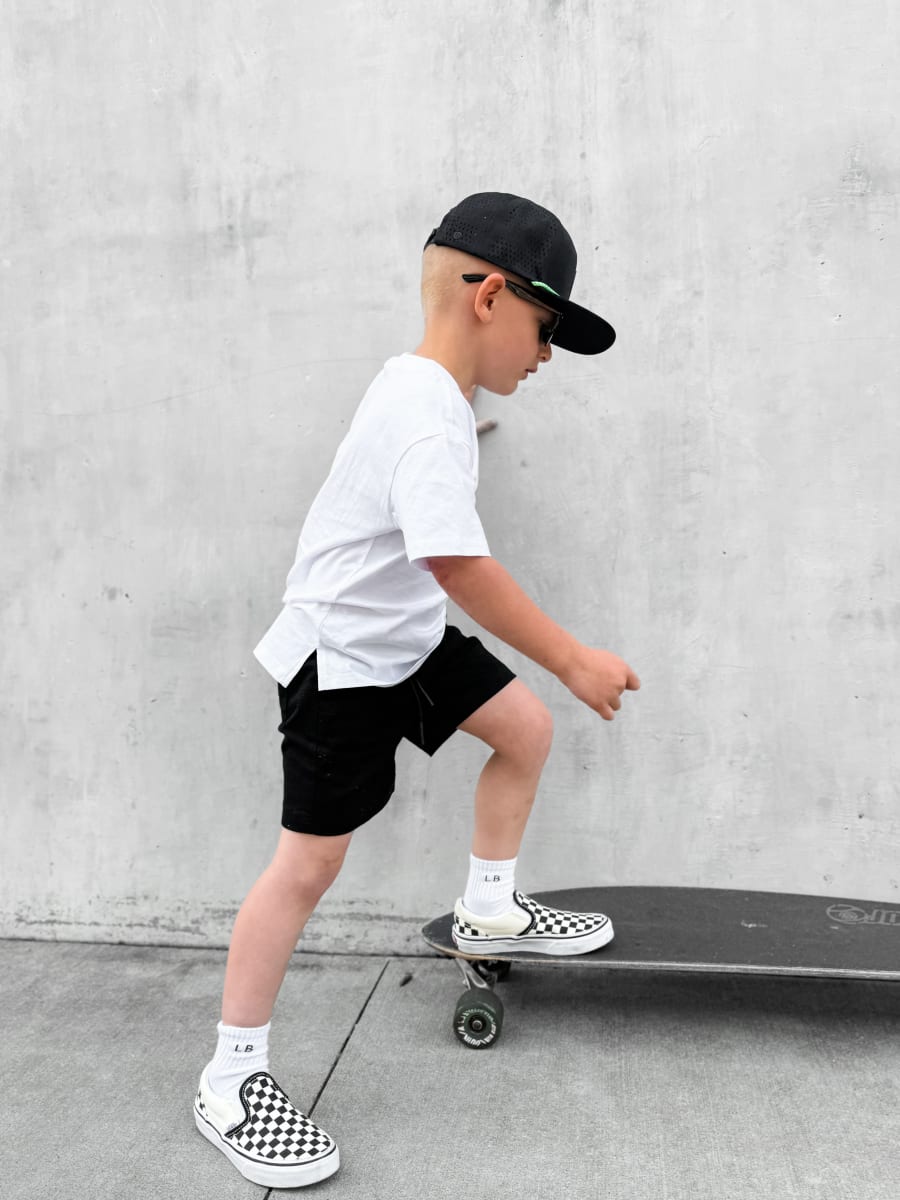 Cotton Twill Short - Black