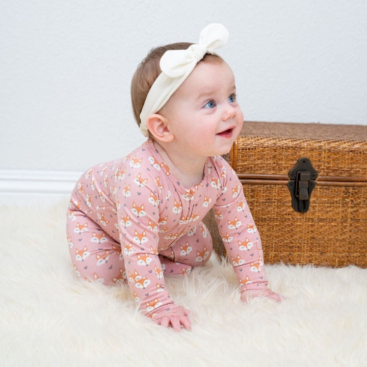 Zipper Footie - Foxy Lady